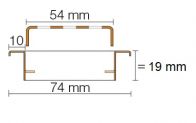 Schlüter KERDI LINE H 50 G2 KLH50G2E160 KLH50G2E160 online Franke