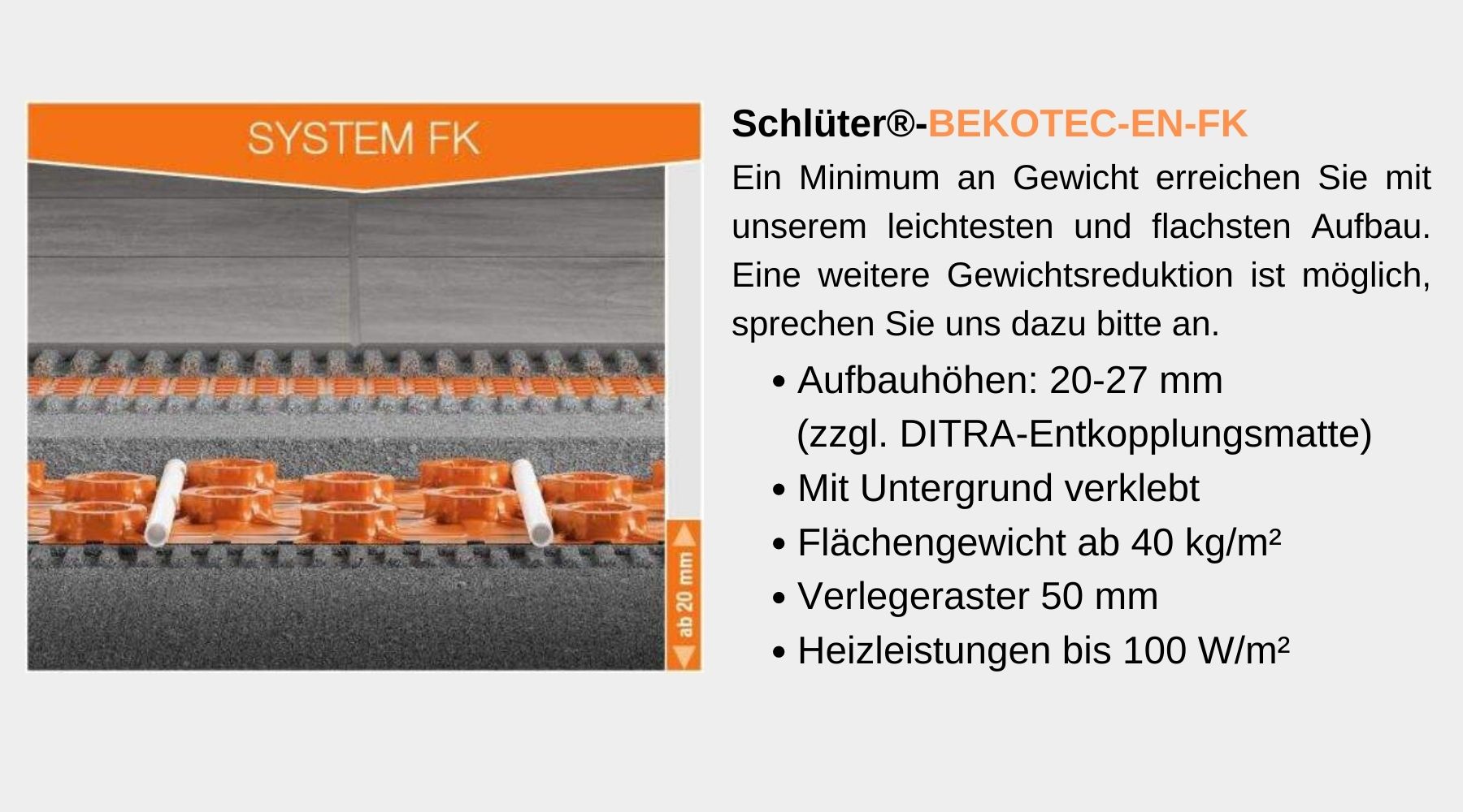 Schlüter BEKOTEC SYSTEM F