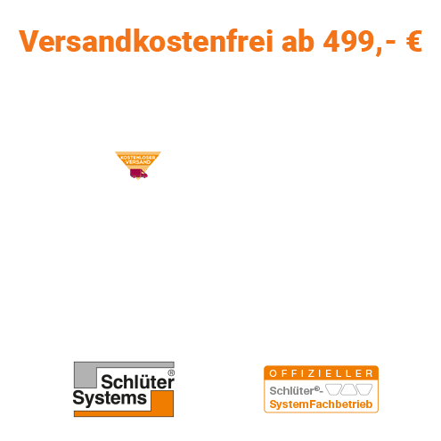 Schlüter versandkostenfrei ab 499,00 €