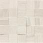 Preview: Florim Creative Design Wooden Tile White Naturale Mosaik 6x6