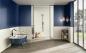 Preview: Love Tiles Genesis Leaf Deep Blue Matt 30x60 cm Wanddekor