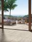 Preview: Mirage Elysian Travertino Light Strukturiert Terrassenplatte 60x120 cm