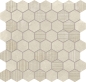 Preview: Provenza Eureka Bianco Mosaik 6-Eck Matte 30x30 cm