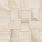 Preview: Sant Agostino Akoya Ivory Krystal Mosaik Maxi Rete 30x30 cm