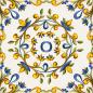 Preview: Sant Agostino Vita Fiore Mix Lucida Boden- und Wandfliese 20x20 cm