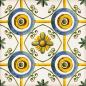 Preview: Sant Agostino Vita Fiore Mix Lucida Boden- und Wandfliese 20x20 cm