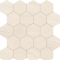 Provenza Varana Stone Mosaico Hexagon Beige Cross Cut Silktech 29,3x30 cm 