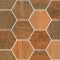 Sant Agostino Dripart Copper Naturale Mosaik Maxi Class 30x34,5 cm