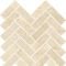 Sant Agostino Themar Crema Marfil Naturale Mosaik Spina 30x30 cm