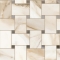 Sant Agostino Trumarmi Gold Krystal Mosaik Maxi Rete 30x30 cm