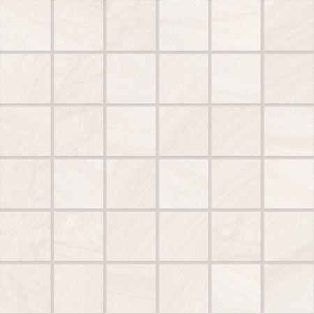 Provenza Varana Stone Mosaico 5x5 White Cross Cut Silktech 30x30 cm 