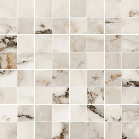 Margres Endless Breccia Capraia Smooth Mosaik 3,5x3,5 cm