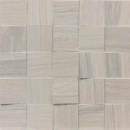 Florim Creative Design Wooden Tile Gray Naturale Mosaik 6x6