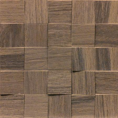 Florim Creative Design Wooden Tile Walnut Naturale Mosaik 6x6