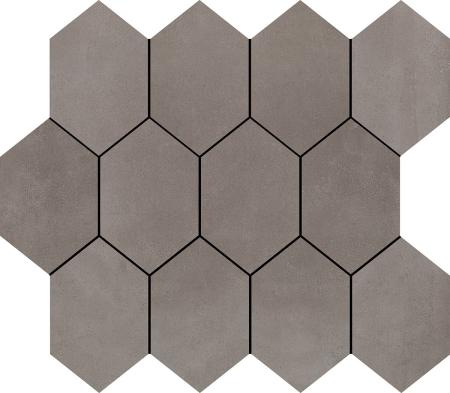 Margres Tool Grey Natural Mosaik Hexagon 24x26 cm