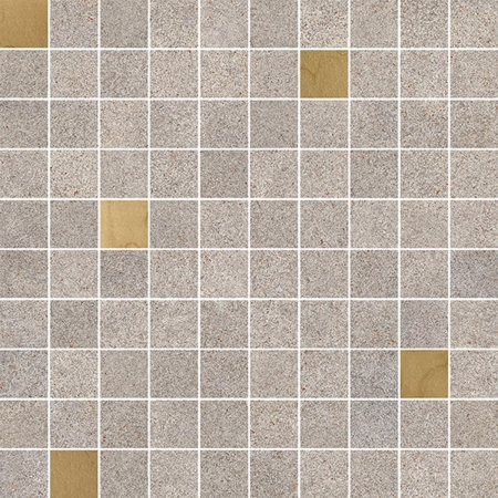 Love Tiles Sense Mosaic Crystal Grey Natural 35x35 cm Wanddekor