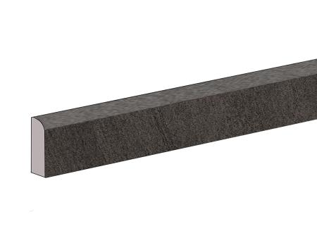 Margres Slabstone Grey Anpoliert Sockel 8x60 cm