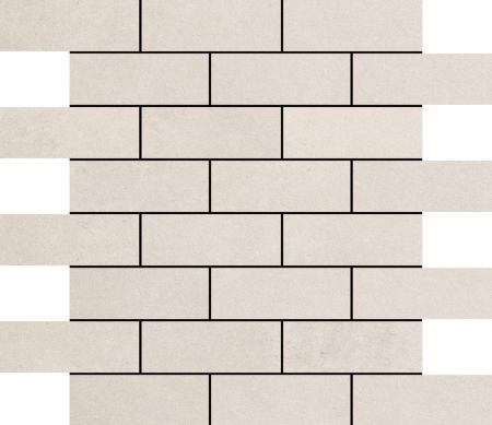 Margres Tool White Natural Dekor Bricks 33x33 cm