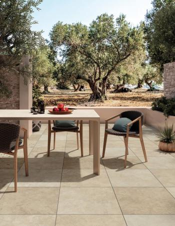 Mirage Elysian Travertino Rustic Cross EY 15 ST Terrassenplatte 60x120 cm