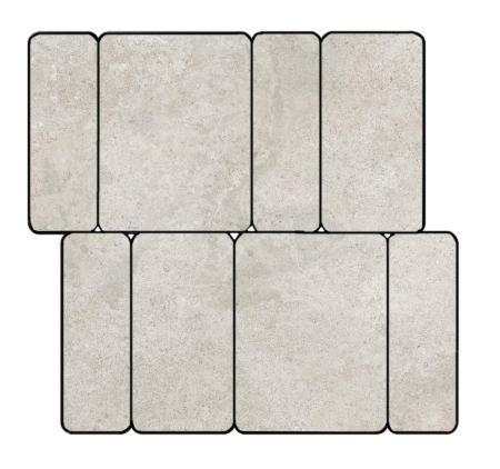 Mirage ReStone Dune RS01 SP Mosaik Soap 38x40 cm