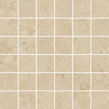 Margres Pure Stone Beige Anpoliert Mosaik 5x5 30x30 cm