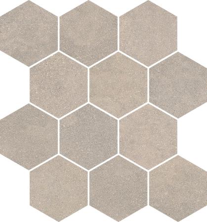 Mirage ReConcrete Liquorice RO 03 SP Mosaik Exa 29,8x34,4 cm