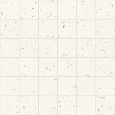 Sant Agostino Deconcrete De-Micro White Naturale Mosaik 30x30 cm