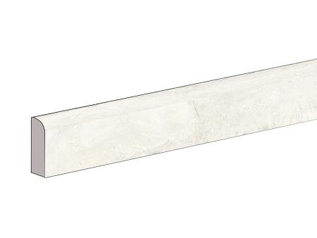 Sant Agostino Invictus White Naturale Sockel 7,3x60 cm