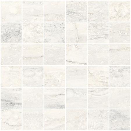 Sant Agostino Invictus White Naturale Mosaik 30x30 cm