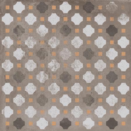 Sant Agostino Ritual Patchwork Brown Naturale Boden- und Wandfliese 20x20 cm