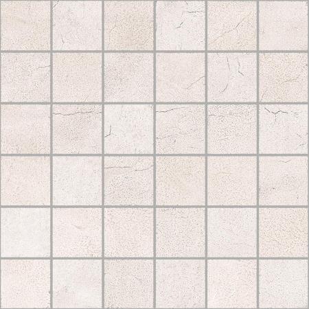 Sant Agostino Set Concrete White Naturale Mosaik 30x30 cm