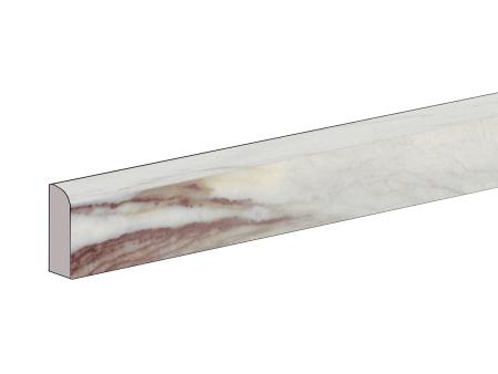 Sant Agostino Star Marble Indigo Krystal Sockel 7,3x60 cm