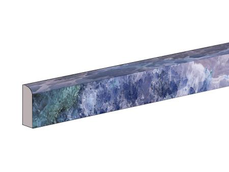 Sant Agostino Star Onyx Purple Krystal Sockel 7,3x60 cm