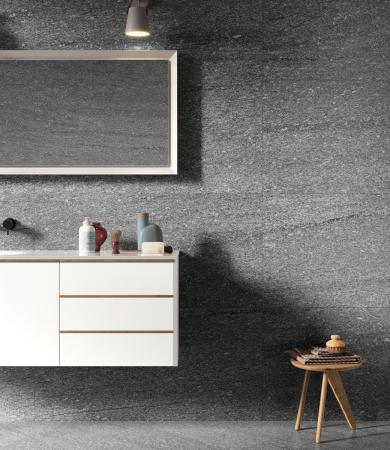 Sant Agostino Unionstone London Grey Naturale Boden- und Wandfliese 30x60 cm