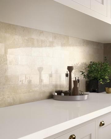 Sant Agostino Via Appia Beige Cross Krystal Boden- und Wandfliese 60x120 cm