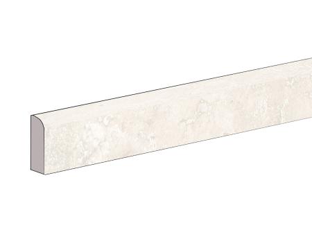 Sant Agostino Via Appia White Cross Krystal Sockel 7,3x60 cm