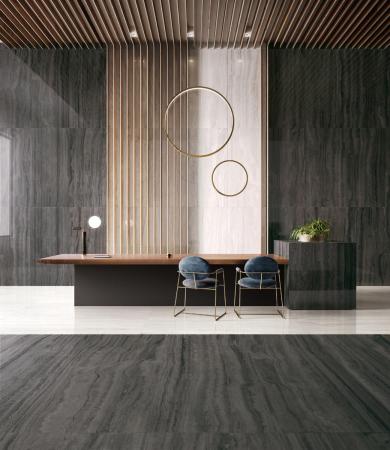 Sant Agostino Via Appia Dark Vein Naturale Boden- und Wandfliese 60x120 cm