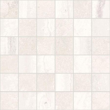 Sant Agostino Via Appia White Naturale Mosaik 30x30 cm