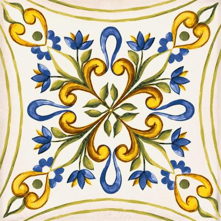 Sant Agostino Vita Fiore Mix Lucida Boden- und Wandfliese 20x20 cm