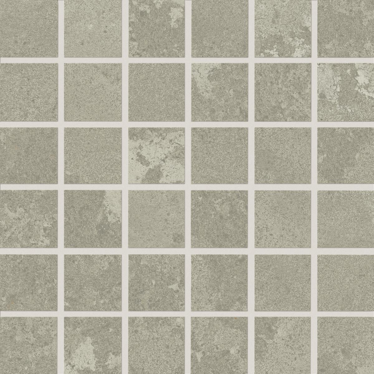 Agrob Buchtal Kiano Mosaik Atlas Grau Matt 5x5 Cm Matte 30x30 Franke