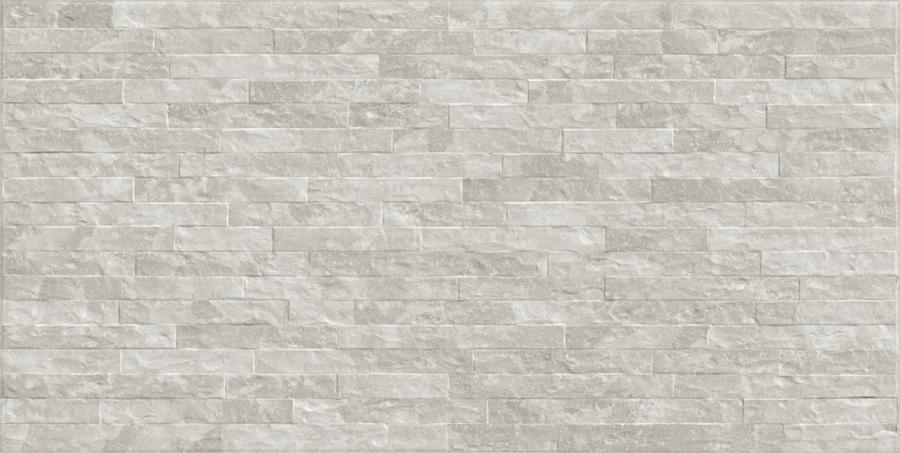 Provenza Saltstone Wanddekor Modula Grey Ash matt strukturiert 60x120 cm