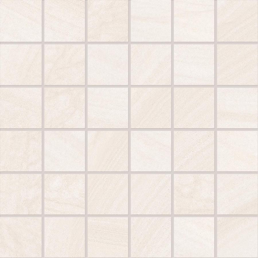 Provenza Varana Stone Mosaico 5x5 White Cross Cut Silktech 30x30 cm 