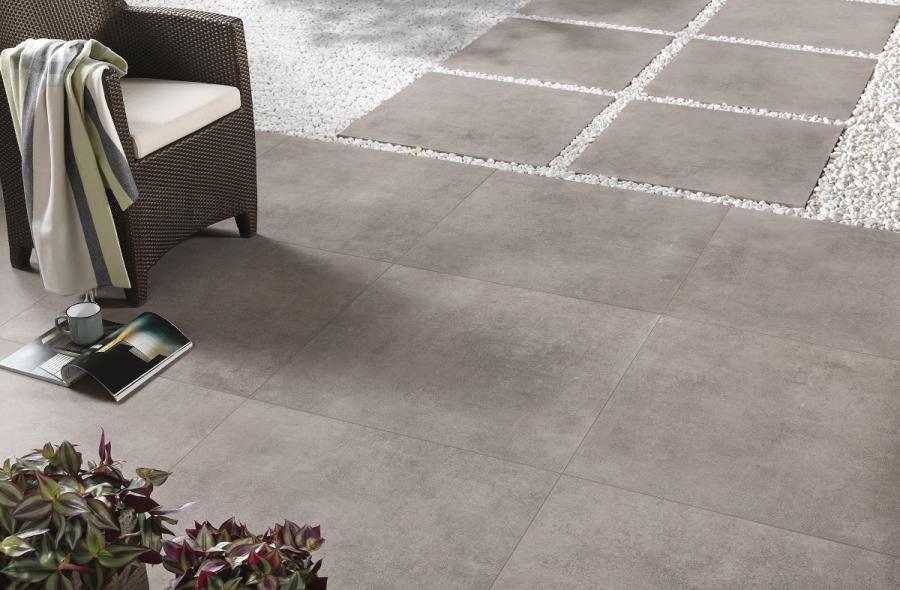 PrimeCollection SandStone Terrassenplatte Grigio (Musterstück ca. 30x30 cm)