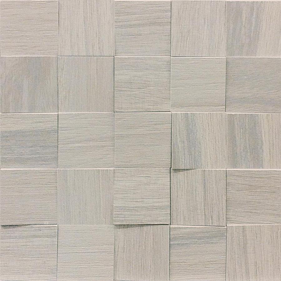 Florim Creative Design Wooden Tile Gray Naturale Mosaik 6x6