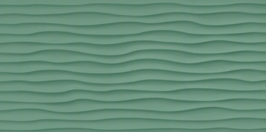 Love Tiles Genesis Reef Green Matt 30x60 cm Wanddekor