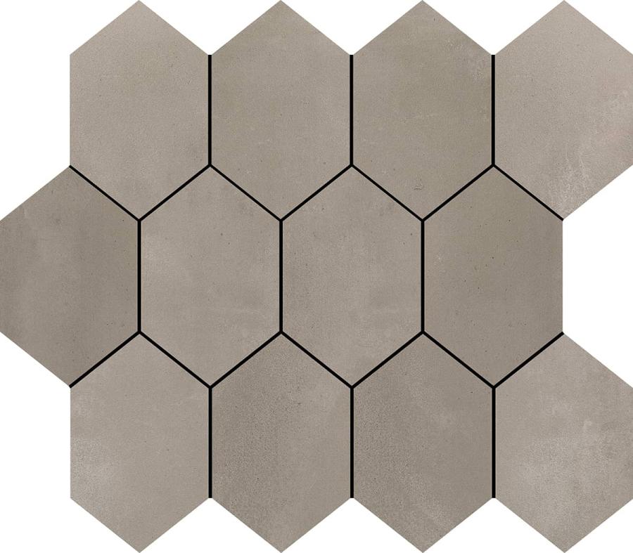 Margres Tool Tortora Natural Mosaik Hexagon 24x26 cm