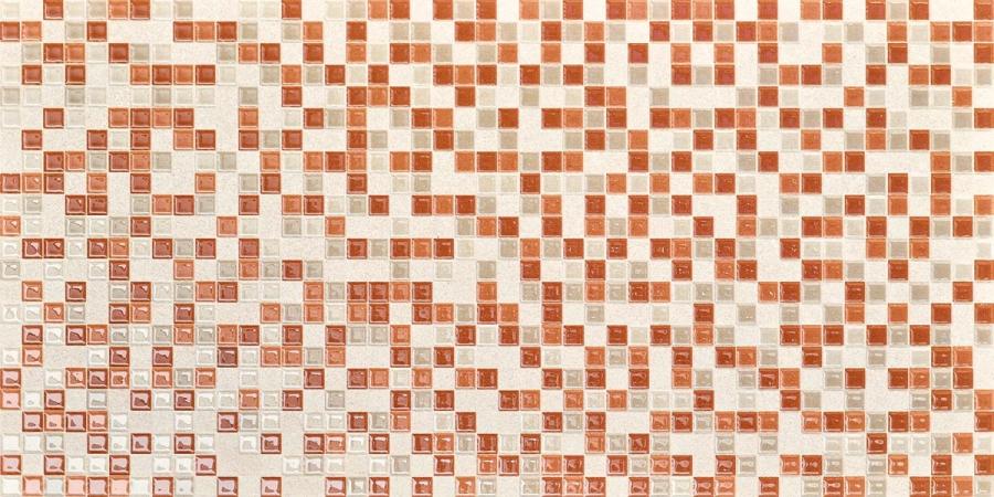 Love Tiles Sense Bitmap Red Natural 35x70 cm Wanddekor