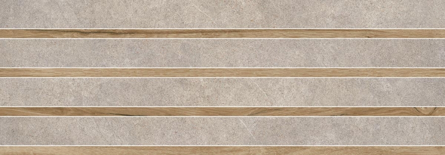 Love Tiles Sense Channel Grey Natural 35x100 cm Wanddekor