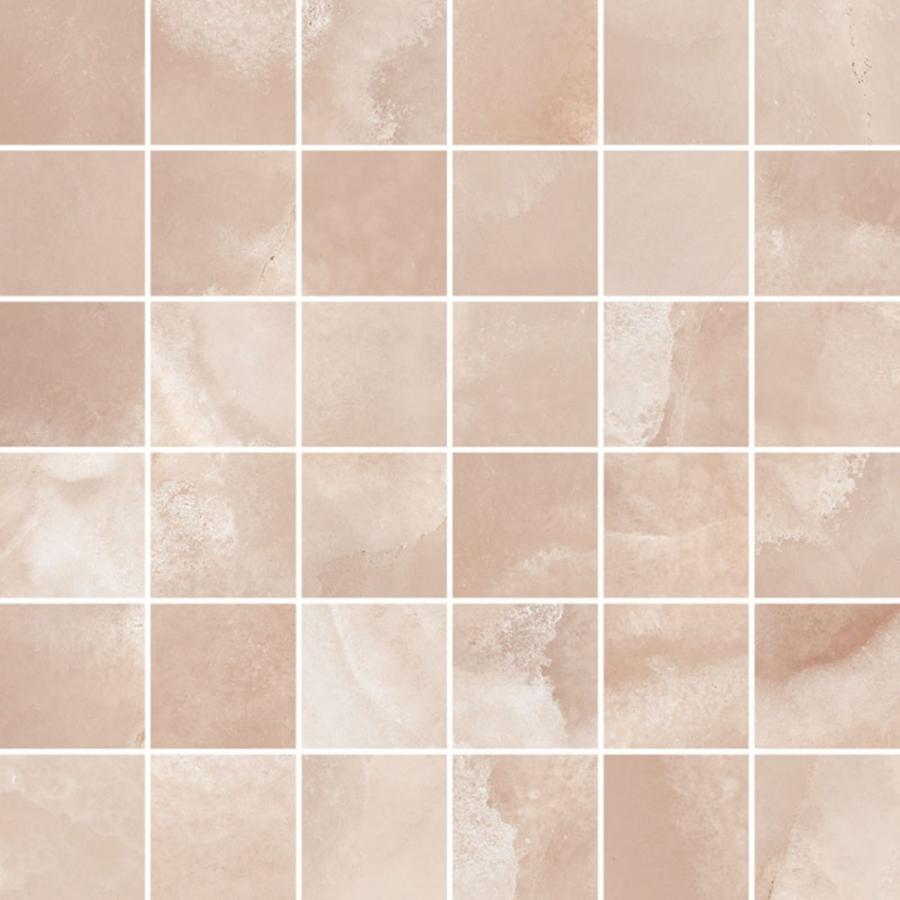 Mirage Onyce Rose ON04 Lucida Mosaik 5x5 Matte 30x30 cm