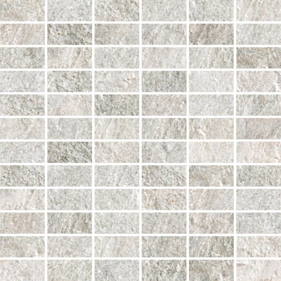 Mirage Quarziti 2.0 Glacier QR 01 NAT Mosaik Mattoncino 30x30 cm